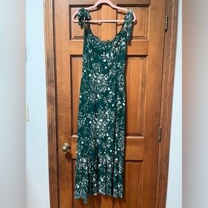 NWT Reformation green nikita dress